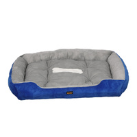 Pet Bed Dog Beds Bedding Mattress L Navy Large - Model-63B99E