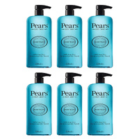 Pears Body Wash for Glowing Skin with Mint Extract 500mL x6