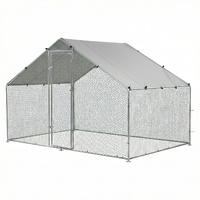 i.Pet Chicken Coop Rabbit Hutch Outdoor Run Walk in Hen Cage Ferret House 3x2x2m