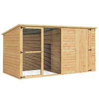 i.Pet Dog Kennel Extra Large 2.28M Wooden House Bed Outdoor Pet Puppy Cabin Log