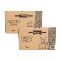 Peters Oaten Hay Box 6kg x2