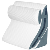 Dreamz 3-in-1 Orthopedic Bed Wedge Pillow Memory Foam Sleep Support Adjustable