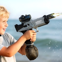 Keezi Kids Adult Electric Water Gun 500ml Water Tank Light Squirt Guns Toys