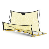 Everfit 2.1m Football Soccer Net Portable Goal Net Rebounder Sports Training Yellow