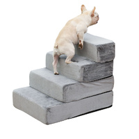 Pet Stairs 4 Step Ramp Portable X-Large - Model-A0E118