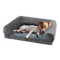 Pet Bed Sofa Dog Beds Bedding Soft M Cover Grey Cover Medium - Model-7B4F62