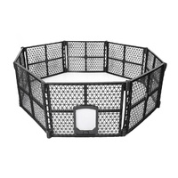 Pet Playpen Folding Dog Plastic L Large - Model-8FC80B