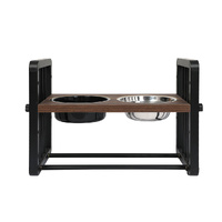 Adjustable Height Pet Feeder Elevated Medium - Model-CC8668