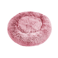 Pet Bed Memory Foam Dog Donut Pink Large - Model-E130EB