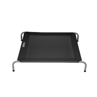 Elevated Trampoline Pet Bed Dog M Black Medium - Model-97B7BF