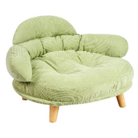 Pawz Elevated Pet Dog Cat Sofa Bed Couch L Size Green