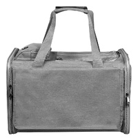 Pawz 3 in 1 Pet Soft Crate Dog Cat Carrier M Size Grey