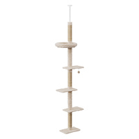 Pawz Cat Tree Tower Scratching Post Scratcher 230-275cm
