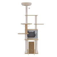 Pawz Cat Tree Tower Large Scratcher Condo House 160cm