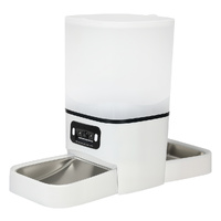 PaWz 6L Automatic Pet Feeder 2 Bowl Food Dispenser