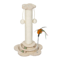 Pawz Cat Scratcher Wooden Scratching Post