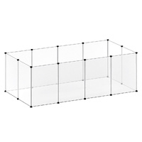 Pawz 12 Panels Guinea Pig Rabbit Puppy Playpen Fence