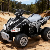 Rigo Kids Ride On Car ATV Quad Motorbike Electric Outdoor Toys 12V Black