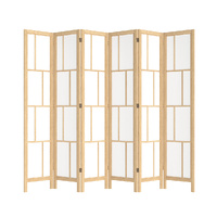 Levede 6 Panel Room Divider 170cm Freestanding Screen