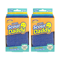 Scrub Daddy Steel Scour 2pk x2