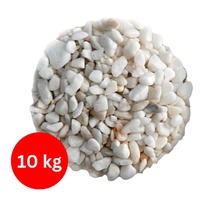 2x Showmaster 4-6mm Snow White Pebbles 5kg
