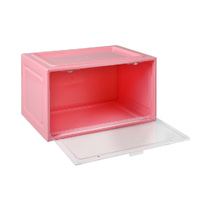 Sneaker Display Case Stackable Pink - Model-F668CE