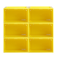 Sneaker Display Case 6x Clear Yellow - Model-1E314F