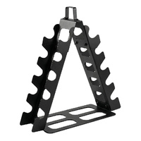 Centra Dumbbells Rack 5 Pair Dumbbell Stand Home Gym Storage 80kg Capacity