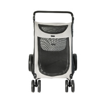Pet Dog Stroller Pram Carrier Cat - Model-8AF257