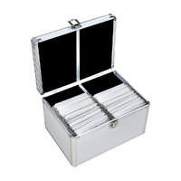 240 Discs Aluminium CD DVD Cases Bluray - Model-EF07F1