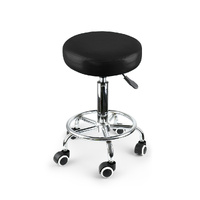 Salon Stool Swivel Bar Stools Black - Model-32065A