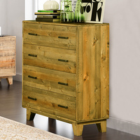 Woodstyle Tallboy Antique Light Brown