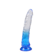 Dildo Dong Realistic Penis Cock Blue 20cm - Model-56DDFF