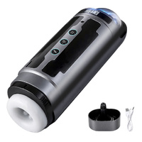 Urway Automatic Male Sucking Masturbator Stroker Cup Telescopic Heating Sex Toy