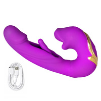 Urway Flapping Patting Licking Sucking Tongue Vibrator G Spot Stimulator Sex Toy
