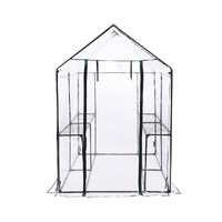 2 Tier Walk In Greenhouse Garden - Model-E0703D