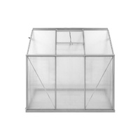 Greenhouse Aluminium Walk In Green - Model-3666E8