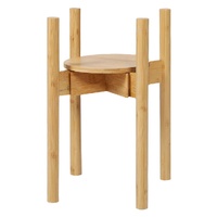 Levede Bamboo Adjustable Plant Stand Indoor Outdoor