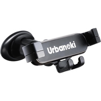 Urbanoki Air Vent Car Phone Holder Mount Strong Grip for Smartphones - Black