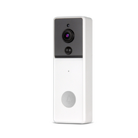 Laser Smart Full HD Video Doorbell White with Chime