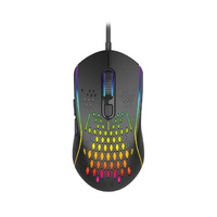Laser RGB Lightweight Gaming Mouse - Black
