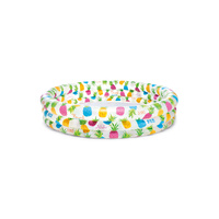 Intex 3 Ring Pineapple Splash Pool 59431 132cm
