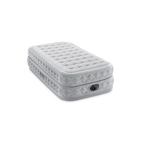 Intex Single Dura-Beam Deluxe Supreme Air-Flow Air Mattress 51cm 64488
