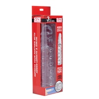 Size Matters 3In Clear Penis Enhancer Sleeve