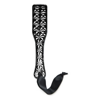 Whip Smart Diamond Textured Paddle Sparkle Sensation Sweet Control - Black
