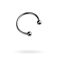 Metal Silver 30Mm Penis Erection Ring
