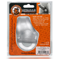 Oxballs Ballsling Split Sling Black Or Clear Ice - Clear Ice