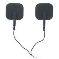 Zeus Deluxe Black Electro Pads 2 Pk