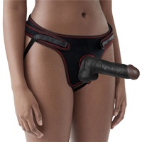 Lovetoy Easy Strap On Set 7.5In Black