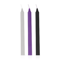 Noir Hot Wax Candles 3Pcs